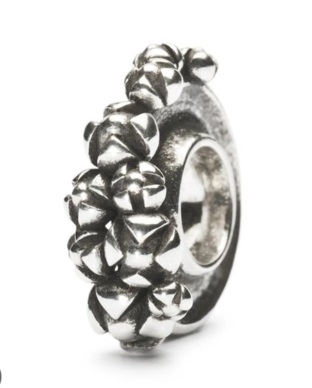 Charm Trollbeads in Argent BUGANVILLE - BUGANVILLE